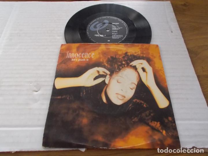 Discos de vinilo: INNOCENCE, LET&acute;S PUSH IT. - Foto 1