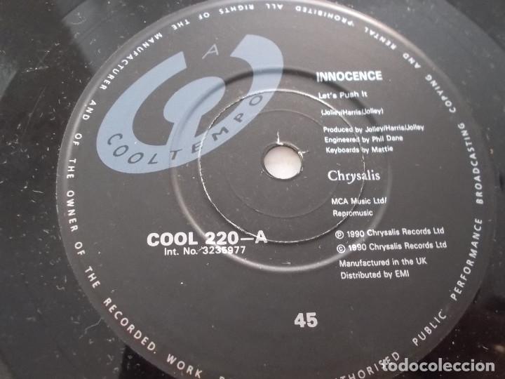 Discos de vinilo: INNOCENCE, LET&acute;S PUSH IT. - Foto 2