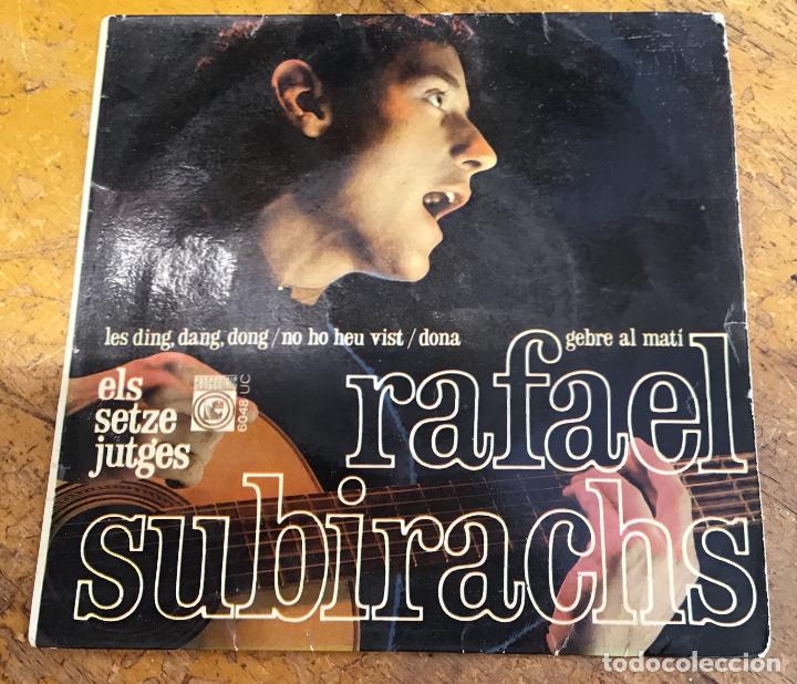 Discos de vinilo: RAFAEL SUBIRACHS, A&Ntilde;O 1967 - Foto 1