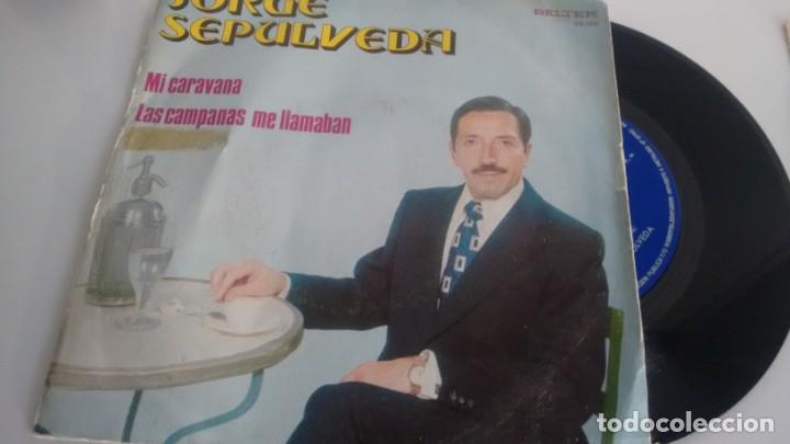 Discos de vinilo: SINGLE (VINILO) DE JORGE SEPULVEDA A&Ntilde;OS 70 - Foto 1