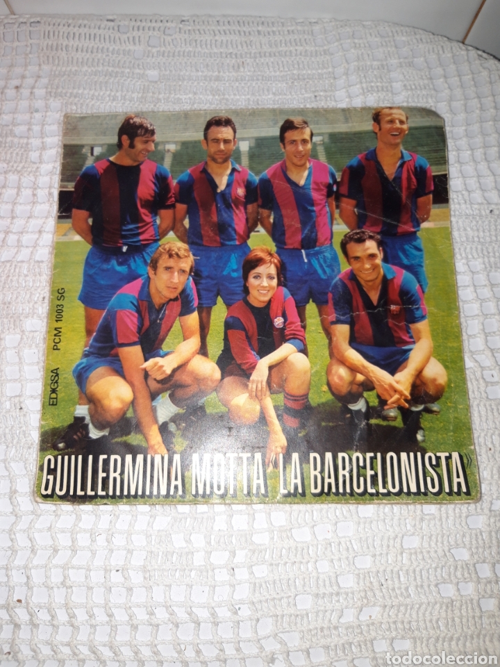 Discos de vinilo: Disco Vinilo Guillermina Motta la Barcelonista - Foto 1