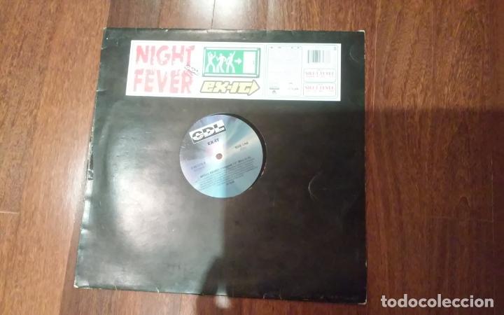 Discos de vinilo: Ex-it.night fever.maxi - Foto 1