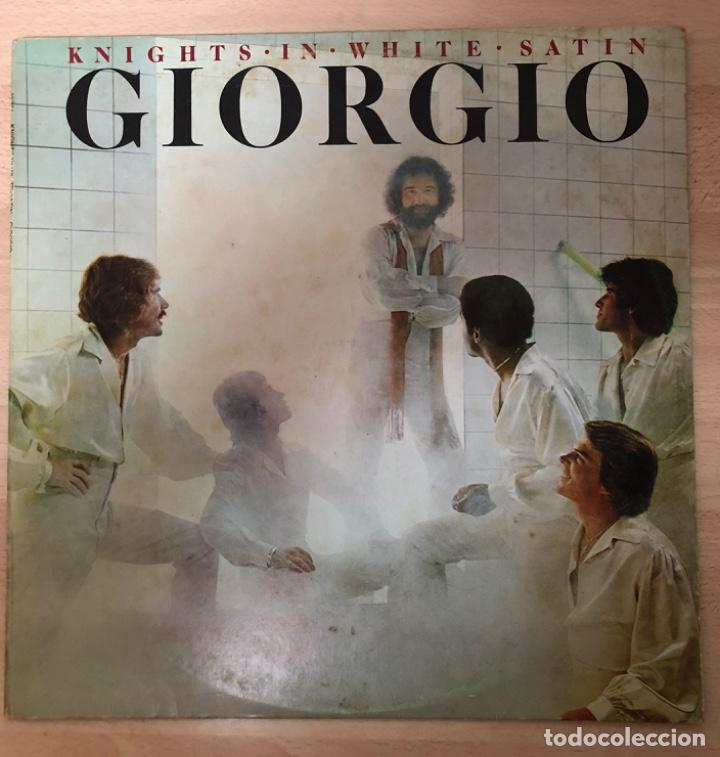 Discos de vinilo: KNIGHTS IN WHITE SATIN. GIORGIO - Foto 1