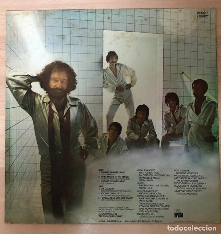 Discos de vinilo: KNIGHTS IN WHITE SATIN. GIORGIO - Foto 2