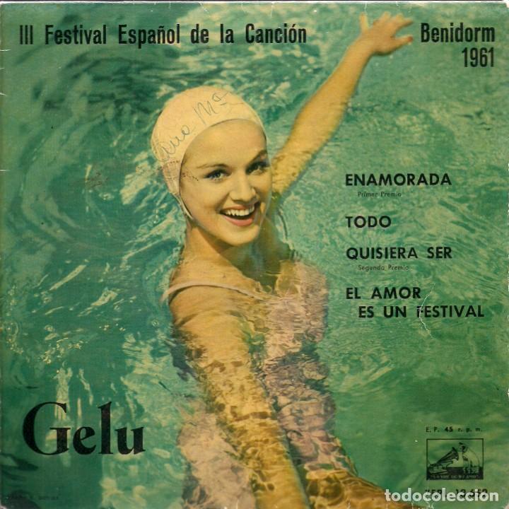 Discos de vinilo: Gelu. Enamorada - Foto 1