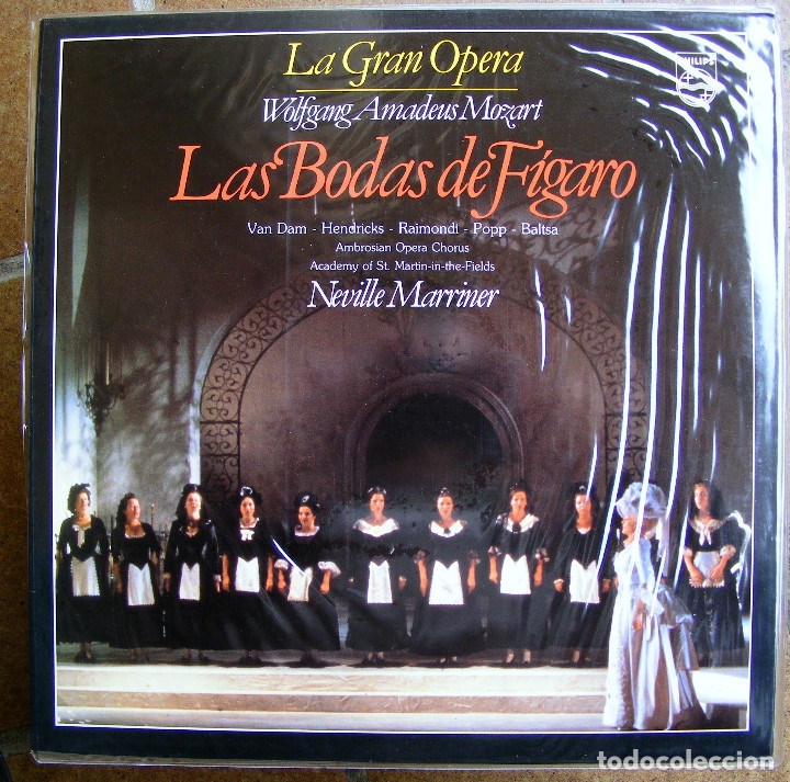 Discos de vinilo: LA GRA OPERA LP LAS BODAS DE FIGARO ( I ) - Foto 4