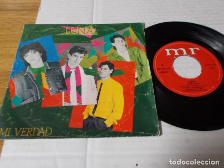 Discos de vinilo: LUNA. MI VERDAD. UN DIA M&Aacute;S. - Foto 1