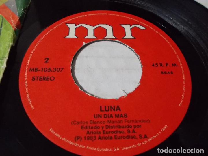 Discos de vinilo: LUNA. MI VERDAD. UN DIA M&Aacute;S. - Foto 2