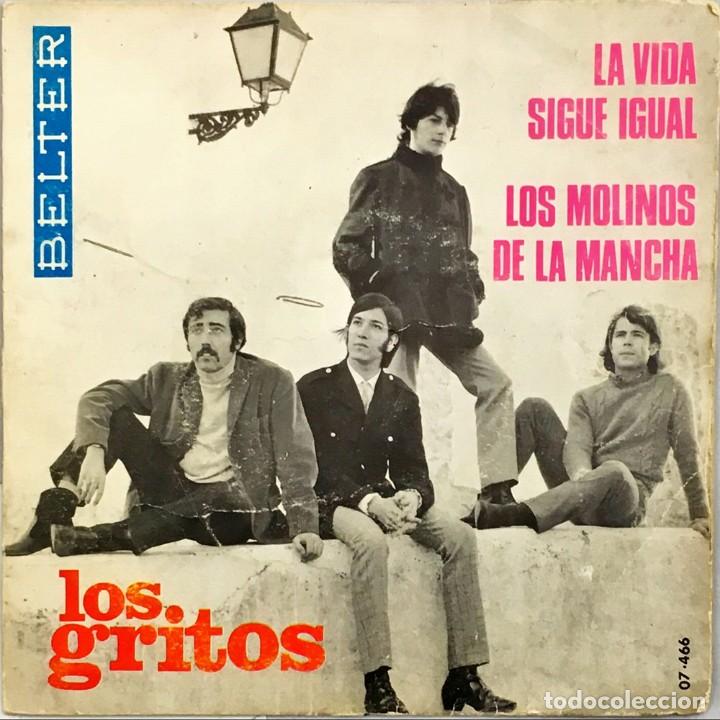 Single Los Gritos La Vida Sigue Igual Los M Comprar Discos Singles Vinilos De Musica Grupos Espanoles Anos 50 Y 60 En Todocoleccion 141256426