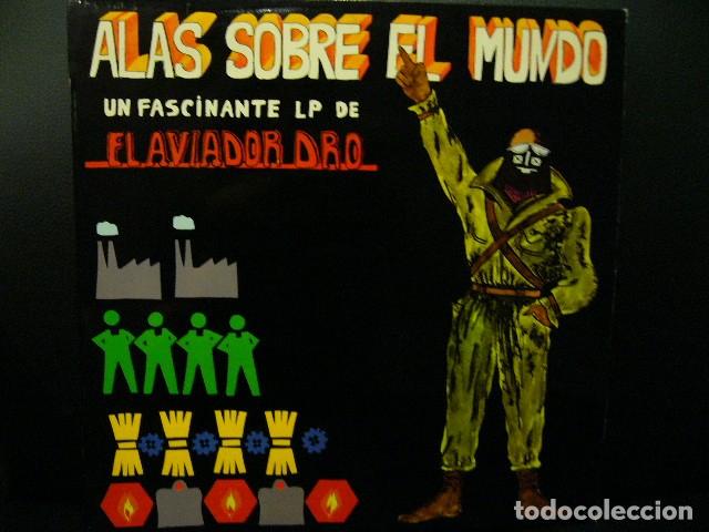 Discos de vinilo: EL AVIADOR DRO ALAS SOBRE EL MUNDO ...ATENCION!!! con ENCARTES, DOS ENCARTES 1982 PERFECTO