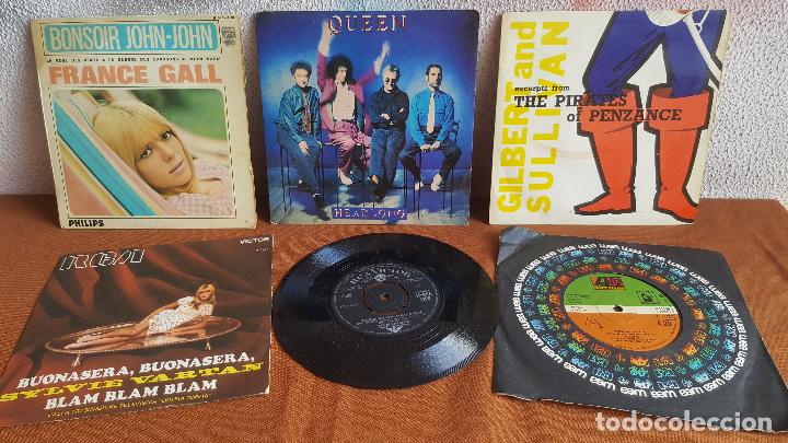 Discos de vinilo: Colecci&oacute;n de 52 discos de vinilo, singles. M&Iacute;RALO!!! - Foto 2