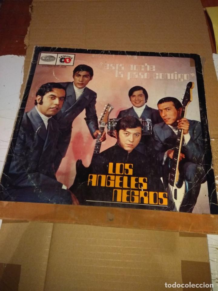 Disques de vinyle: LP LOS ANGELES NEGROS : ESTA NOCHE LA PASO CONTIGO  (EDICION PERU )