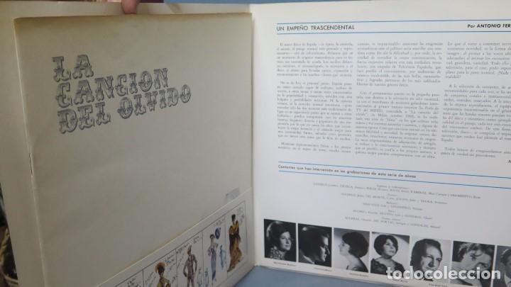 Discos de vinilo: LP. LA CANCION DEL OLVIDO ZARZUELA - Foto 2
