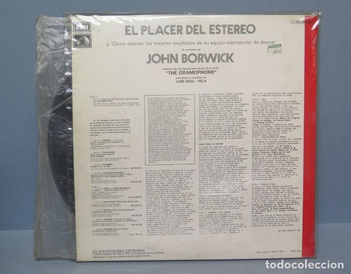 Discos de vinilo: LP. EL PLACER DEL ESTERIO. LUIS SAGI - Foto 2