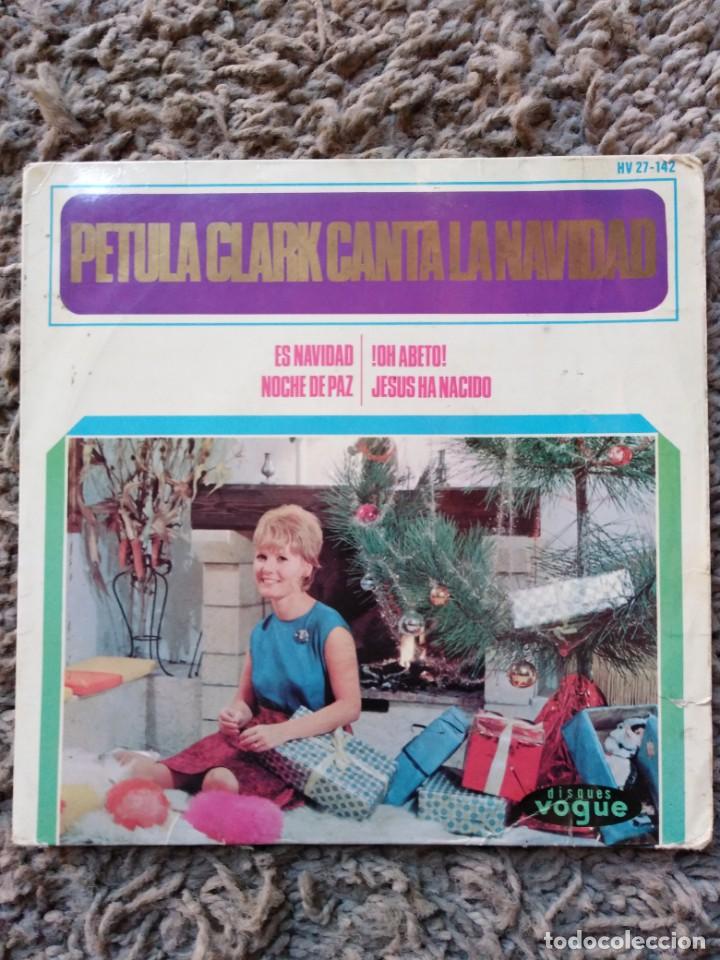 Discos de vinilo: PETULA CLARK CANTA LA NAVIDAD-ES NAVIDAD + 3 - Foto 1
