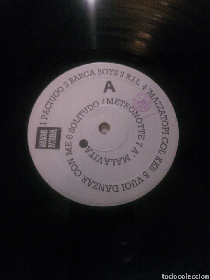 Discos de vinilo: Mano negra & les patrons - Foto 3