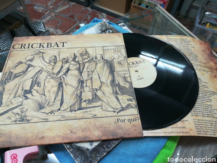 Discos de vinilo: Crickbat lp porque? 2012 - Foto 1