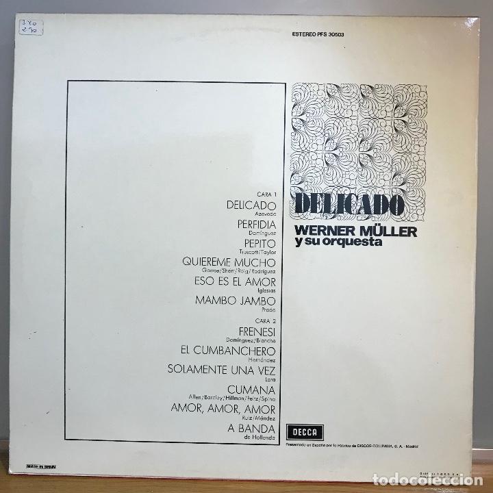 Discos de vinilo: Werner M&uuml;ller y Su Orquesta_ Delicado 1972 - Foto 2
