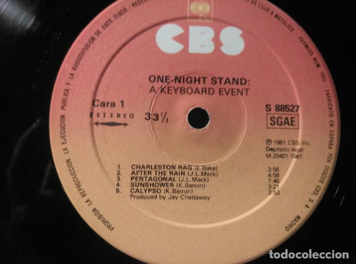 Discos de vinilo: One-Night Stand, a Keyboard Event, 1981 - Foto 5