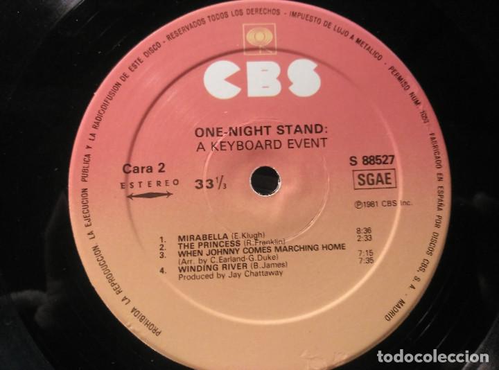 Discos de vinilo: One-Night Stand, a Keyboard Event, 1981 - Foto 6