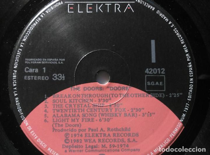 Discos de vinilo: The Doors. Elektra Records, 1982 - Foto 3