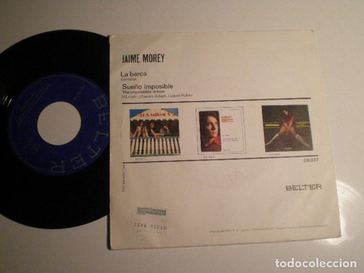 Discos de vinilo: JAIME MOREY - SINGLE BELTER 1971 - Foto 2