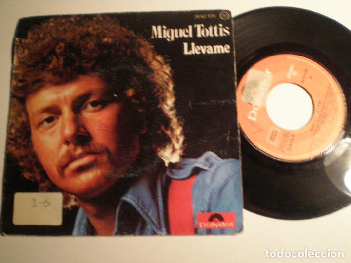 Discos de vinilo: MIGUEL TOTTIS - SINGLE 1975 - Foto 1