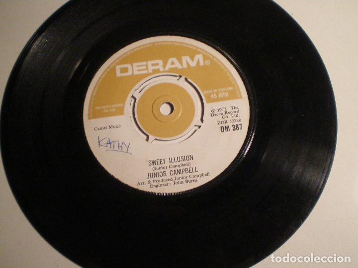Discos de vinilo: JUNIOR CAMPBELL - SINGLE DERAM 1973 - Foto 2