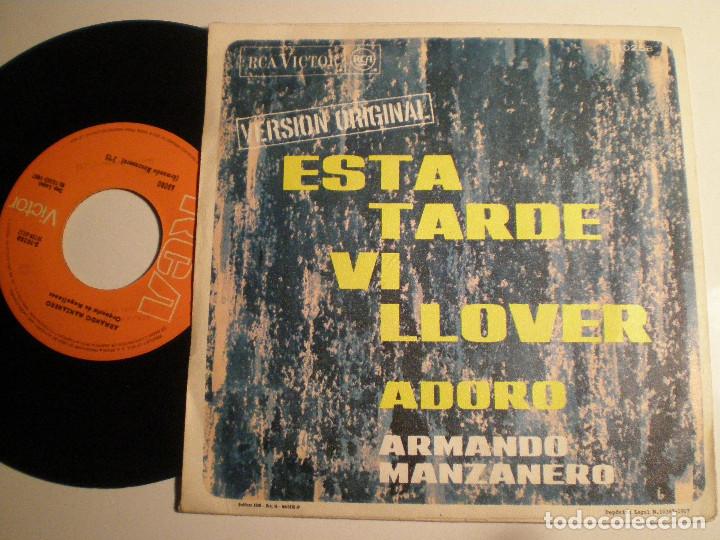 Discos de vinilo: ARMANDO MANZANERO - SINGLE 1967 - Foto 2