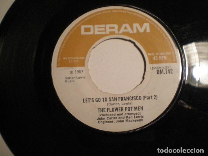 Discos de vinilo: THE FLOWER POT MEN -SINGLE DERAM 1967 - Foto 2
