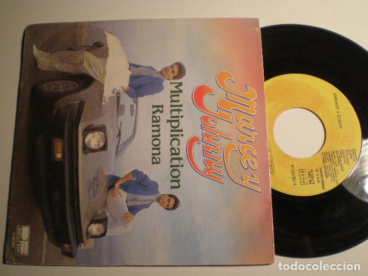 Discos de vinilo: MARCE Y CHEMA -SINGLE 1981 // J. L. LLOBELL - Foto 1