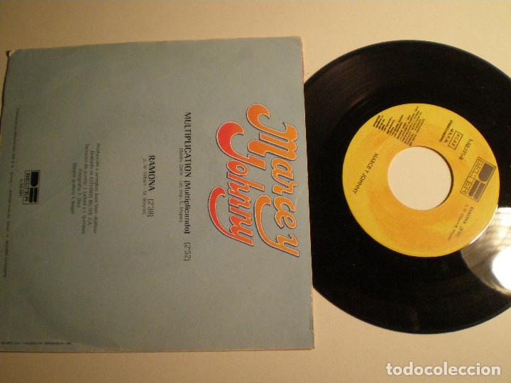 Discos de vinilo: MARCE Y CHEMA -SINGLE 1981 // J. L. LLOBELL - Foto 2