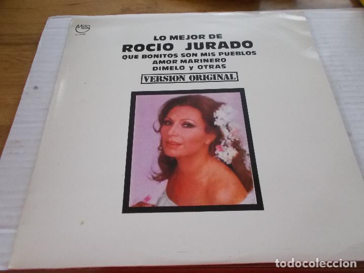 Discos de vinilo: LO MEJOR DE ROCIO JURADO. VERSION ORIGINAL - Foto 1