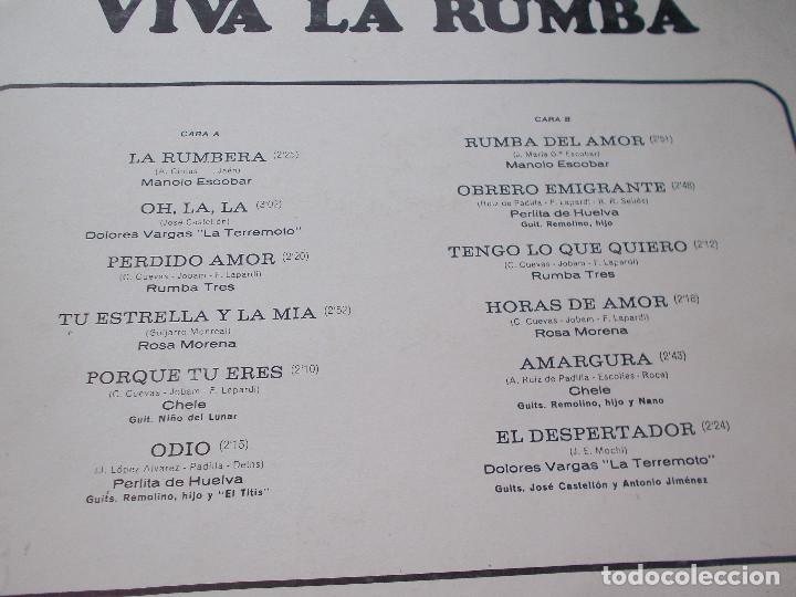 Discos de vinilo: VIVA LA RUMBA. - Foto 2