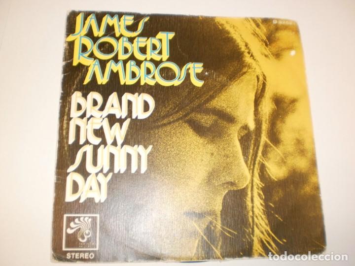 Discos de vinil: single james robert ambrose. brand new sunny day. gotta have times.  bocaccio records 1973 spain