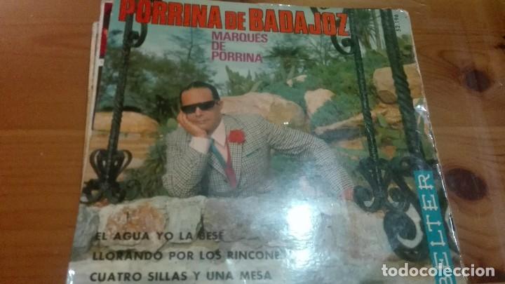 Discos de vinilo: Disco vinilo ep PORRINA DE BADAJOZ - Foto 1