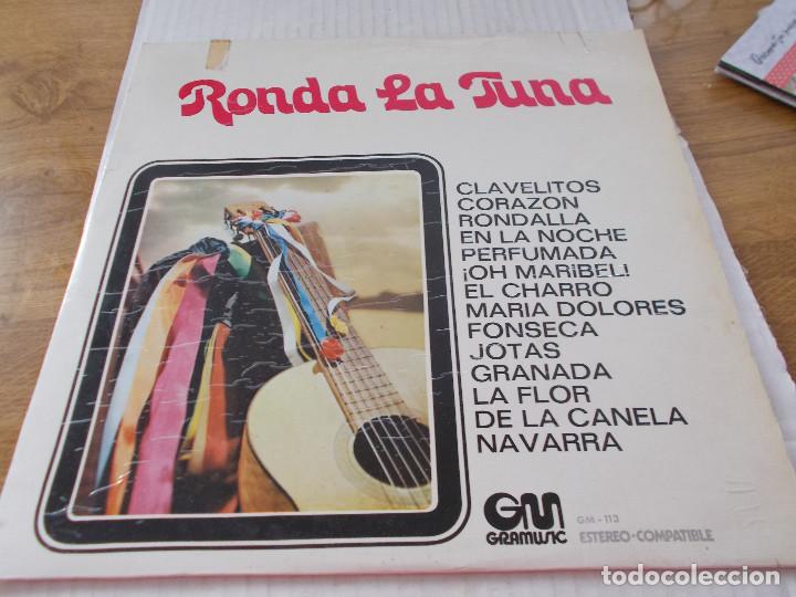 Discos de vinilo: RONDA LA TUNA. TUNA DE LA FACULTAD DE FARMACIA DE LA UNIVERSIDAD CENTRAL DE MADRID