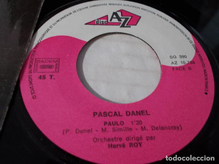 Discos de vinilo: TON AME. PASCAL DANEL. ROSE D&acute;OR 1972 - Foto 2