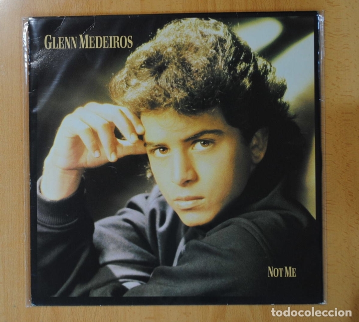Discos de vinilo: GLENN MEDEIROS - NOT ME - LP - Foto 1