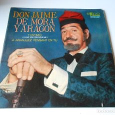 Discos de vinilo: DON JAIME DE MORA Y ARAGÓN, SG, T´ESTIMO (I LOVE YOU YOU LOVE ME) + 1, AÑO 1.967, EKIPO 66.181 XC