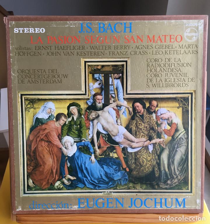 Discos de vinilo: J. S. Bach/Jochum Pasi&oacute;n - Foto 1