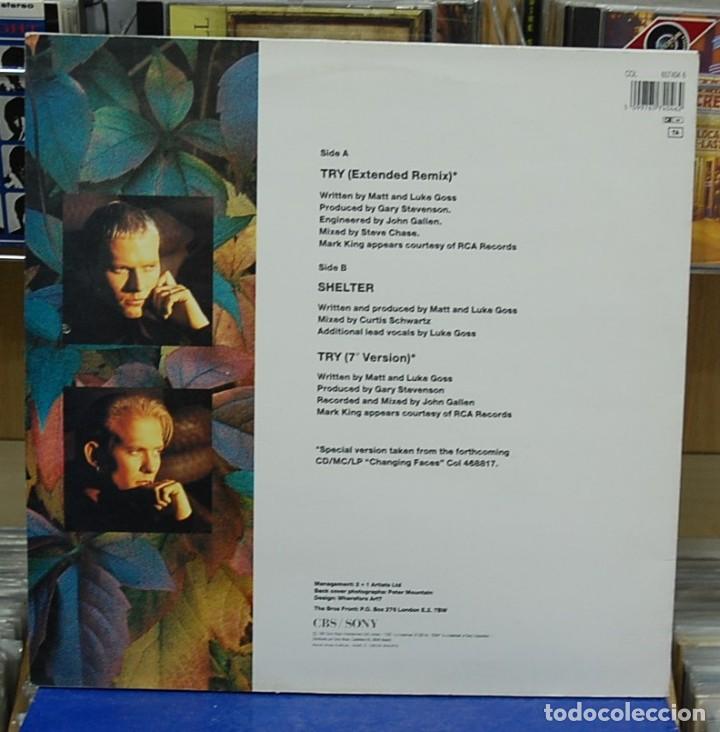 Discos de vinilo: Bros. Try. Sony 1991, ref. COL 657404 6. Maxi-single - Foto 2