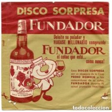 Discos de vinilo: FUNDADOR 10.068 - FRANCISCO LARIO – FANNY + 3 - EP 1964 FANNY / MAS (MORE) / SAPORE DI SALE / DANK