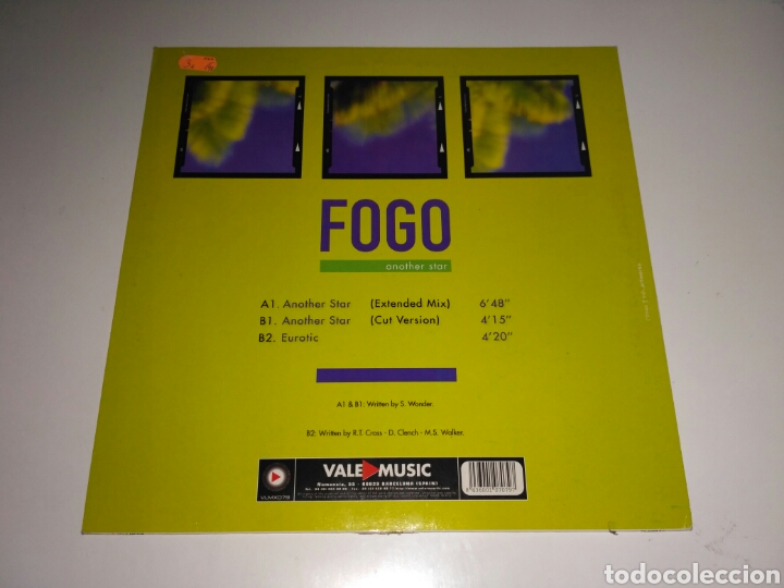 Discos de vinilo: Fogo - Another Star - Foto 2