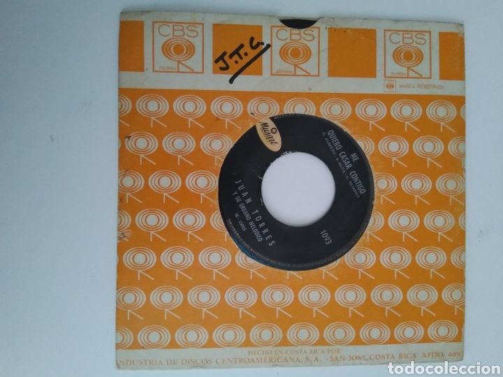 Discos de vinilo: SINGLE JUAN TORRES - Foto 2
