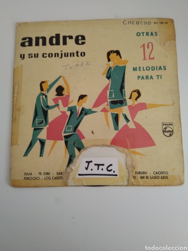 Discos de vinilo: ANDRE Y SU CONJUNTO - Foto 1