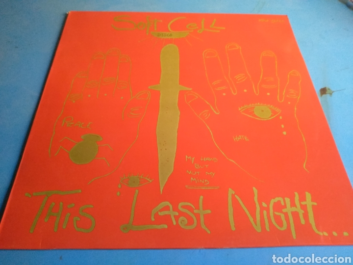 Discos de vinilo: Disco (Soft Cell) this last night a&ntilde;o 1984 - Foto 1