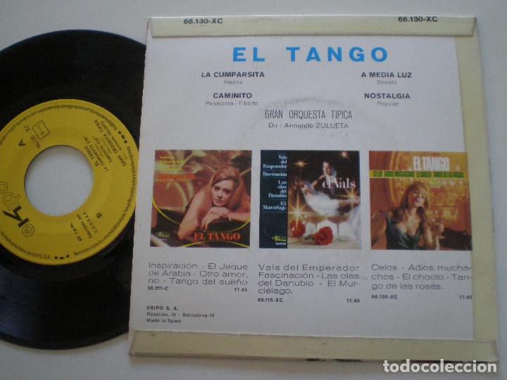 Discos de vinilo: GRAN ORQUESTA TIPICA - El Tango - EP 1966 - Foto 2