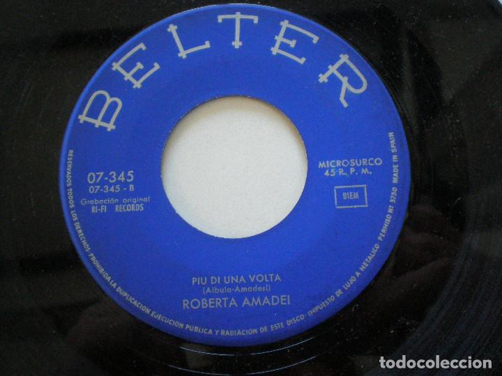 Discos de vinilo: ROBERTA AMADEI - SINGLE BELTER 1967 - Foto 1