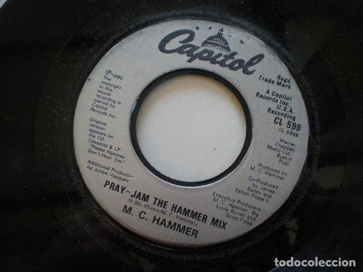 Discos de vinilo: M.C. HAMMER - SINGLE USA - Foto 1